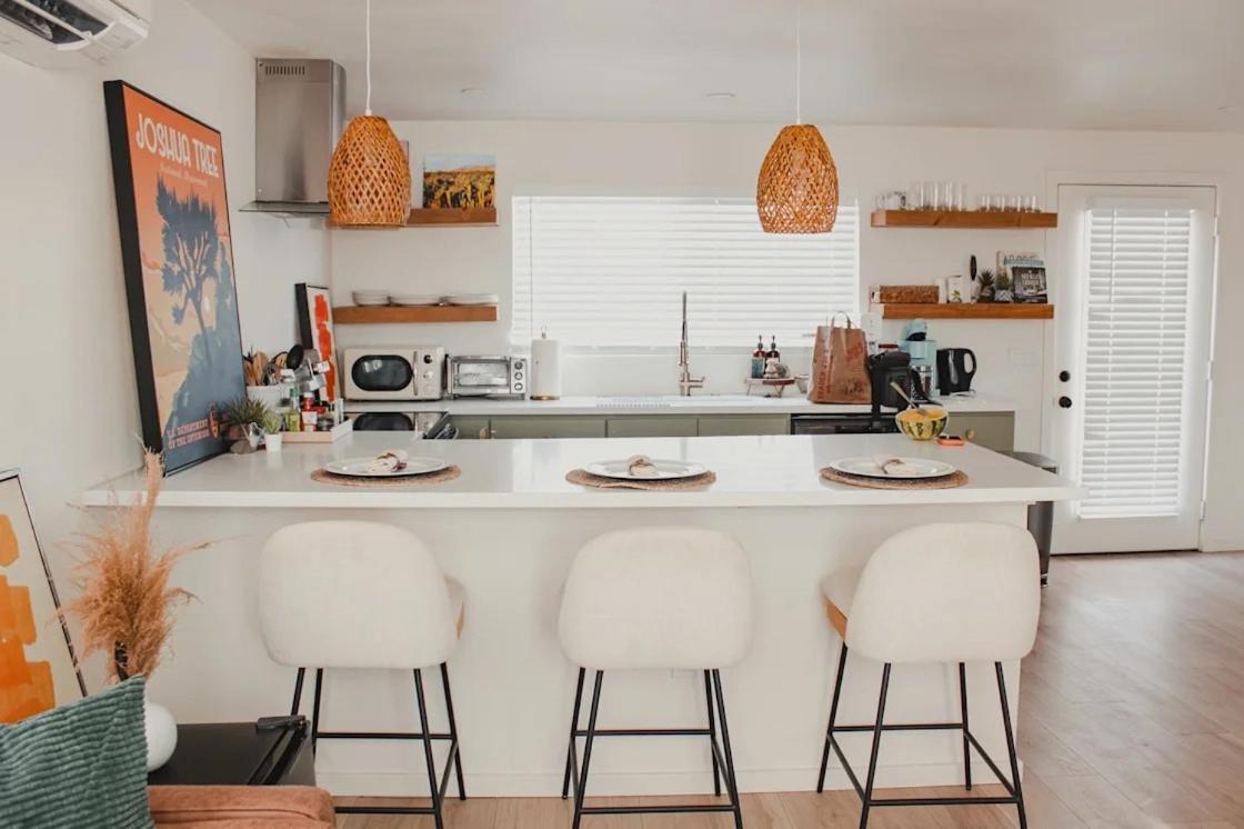 Serene Modern Home Backdoor With Great Wifi, Games, Movies, Patio Seating And Bbq Easy Access To North Joshua Tree National Park In 10 Minutes Twentynine Palms Exterior photo